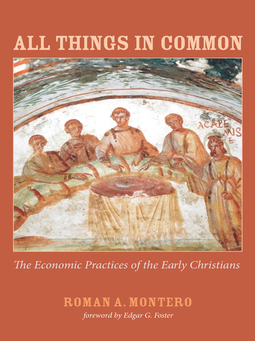 Title details for All Things in Common by Roman A. Montero - Available